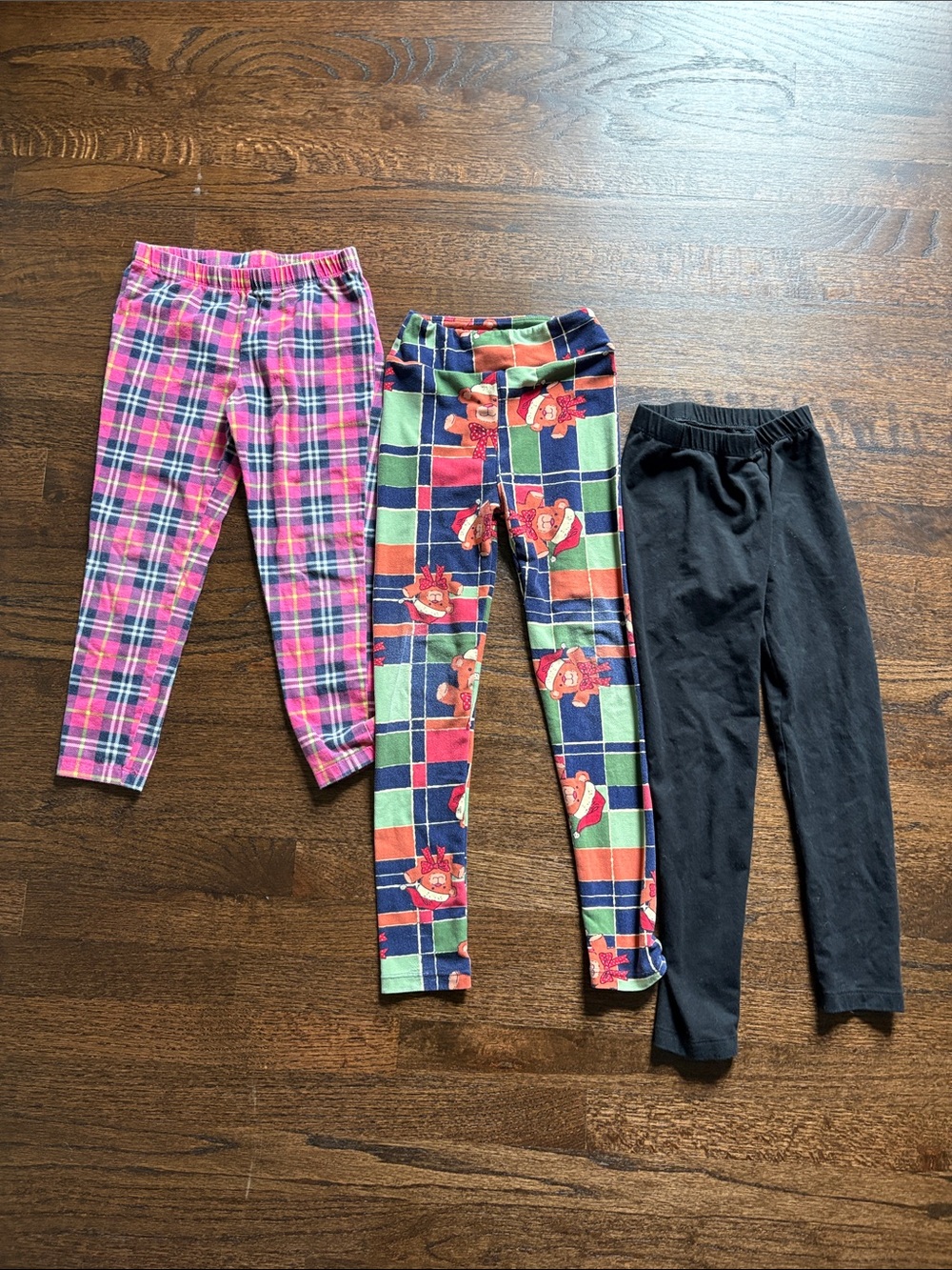 Bundle of 3 Girls Leggings in Size 7 or L/XL